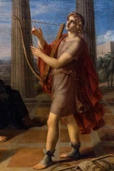 David jugando frente a Saúl, detalle