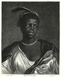 Retrato de una mujer negra