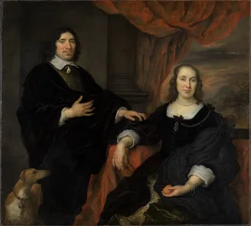 Retrato de una pareja casada