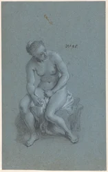 Mujer sentada