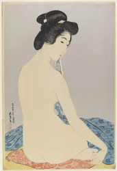 Mujer después del baño, julio de 1920