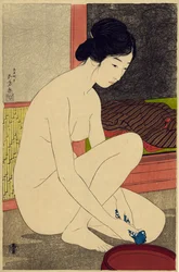 Mujer después del baño, 1915