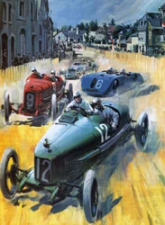 Victoria en el Gran Premio de Gran Bretaña