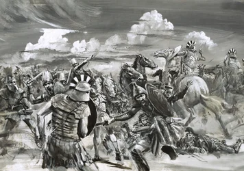 Victoria de Alejandro Magno en Gaugamela