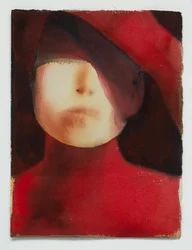 Luz roja, 2025 (acuarela sobre Arches)
