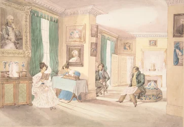 Un interior en Hatton, Warwickshire