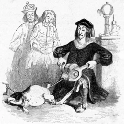 Ilustración de "Los viajes de Gulliver" de Jonathan Swift
