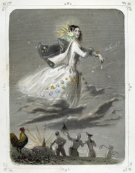 Estrellas: Mujer representando "L