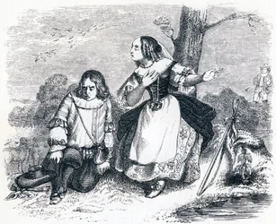 Tircis y Amarante - Fábulas de La Fontaine