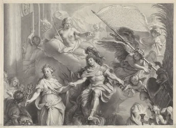 Alegoría del poder de Luis XIV
