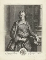 Retrato de Jean Paul Bignon Joannes Paulus Bignon Abbas (título sobre el objeto)