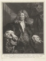 Retrato de Martín Desjardins Martinus Vanden Baugart (título sobre objeto)