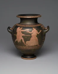 Estamno de figuras rojas ático, 440-430 a.C.