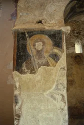 Frescos desfigurados en la Iglesia de la Panayia
