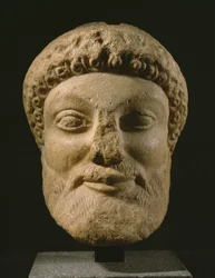 Cabeza de Dionisio, Ática, c.480-460 a.C.
