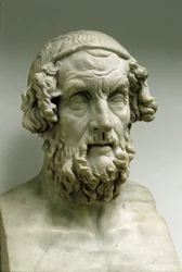 Busto retrato de Homero