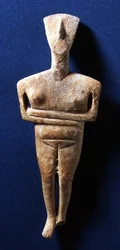 Figurilla cicládica, Naxos, c.3000-2000 a.C.