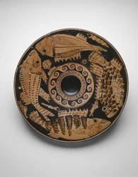 Plato de Pescado, 400-350 a.C.