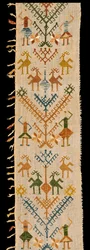 Borde decorado con un Árbol de la Vida, de Siphnos, Cícladas, siglo XVII-XVIII