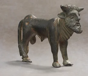 Aqueloo griego de bronce, c. 500-450 a.C.