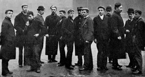 Reclutas del ejército, 1895
