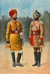 Primera Caballería de Bengala y Caballería de Guía, 1901