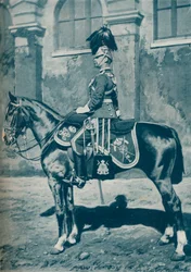 Teniente, 16º Lanceros, c1880
