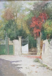 Puertas de Villa Pucci en Florencia