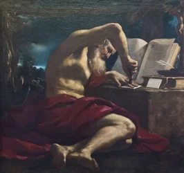 San Lucas, Guercino y taller