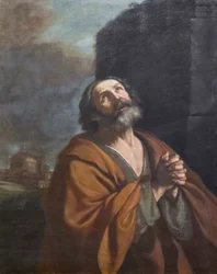 San Pedro llorando