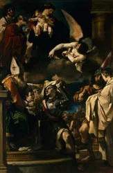 San Guillermo de Aquitania recibiendo el hábito