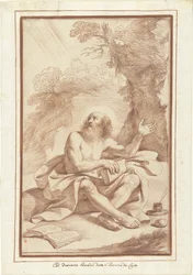 H. Jerónimo en el desierto
