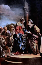 Guercino - La Visitación. La Visitación, 1632