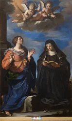 Santa Gertrudis y Lucrecia