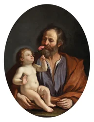 San José con el Niño Jesús