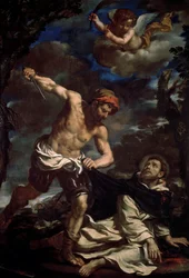 El martirio de San Pedro, finales de 1620s