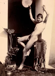 Retrato de un desnudo masculino, c.1895