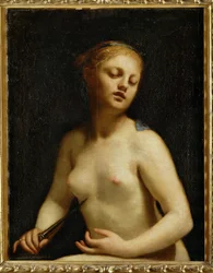 La muerte de Lucrecia (pintura sobre lienzo)
