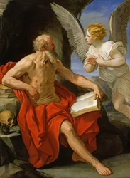 Ángel que se aparece a san Jerónimo, hacia 1640