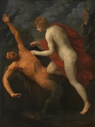 Apolo desuella a Marsias