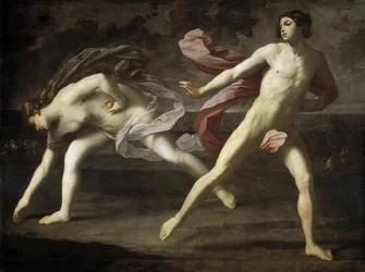 Atalanta e Hipómenes, 1618-1619