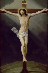 Cristo en la Cruz (óleo sobre lienzo)