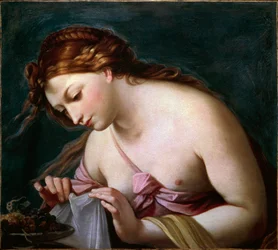 Erigone, manera de Guido Reni (1575-1642), óleo sobre lienzo