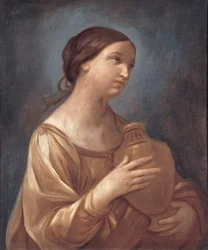 Magdalena con el frasco de ungüento