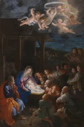 La adoración de los pastores, c. 1640