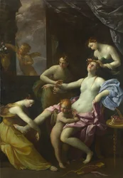 El tocador de Venus, hacia 1620-1625