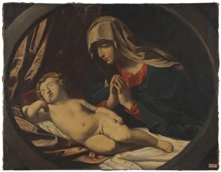 La Virgen y el Niño dormido