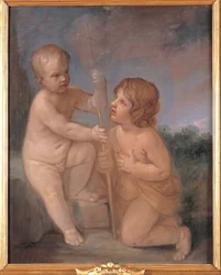 El niño Jesús y San Juan