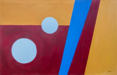 Batalla entre Constantino Majencio, 2016 (óleo sobre lienzo)