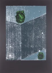 Habitación invisible nº8, El sueño de mi alma, 2019 (xilografía y serigrafía)